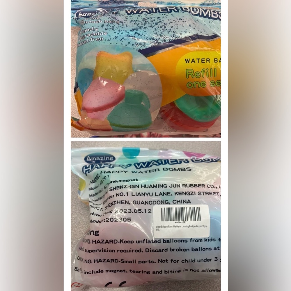 Amazing Happy Reusable 12pc Water Bombs Set